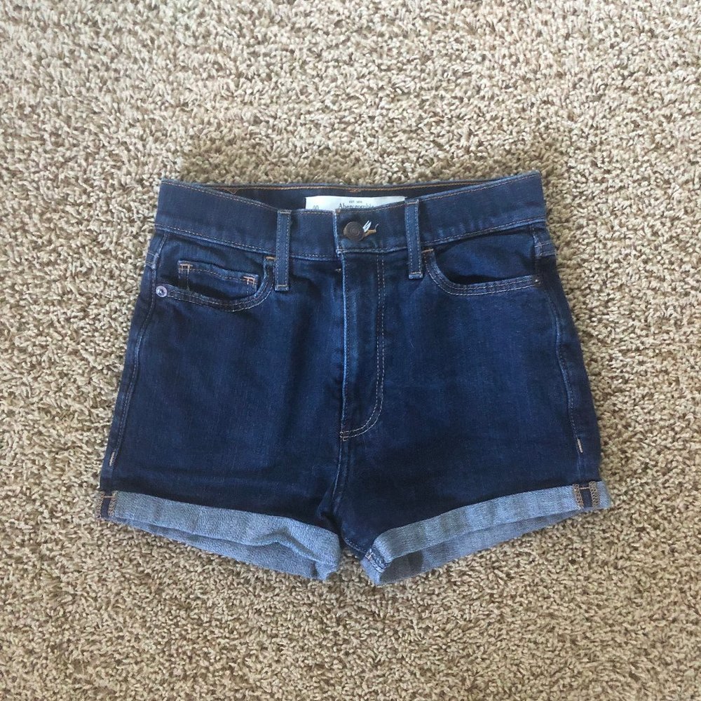 Abercrombie & Fitch High Waisted Jean shorts